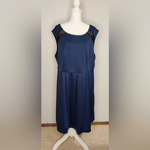Black and Blue Eloquii Dress